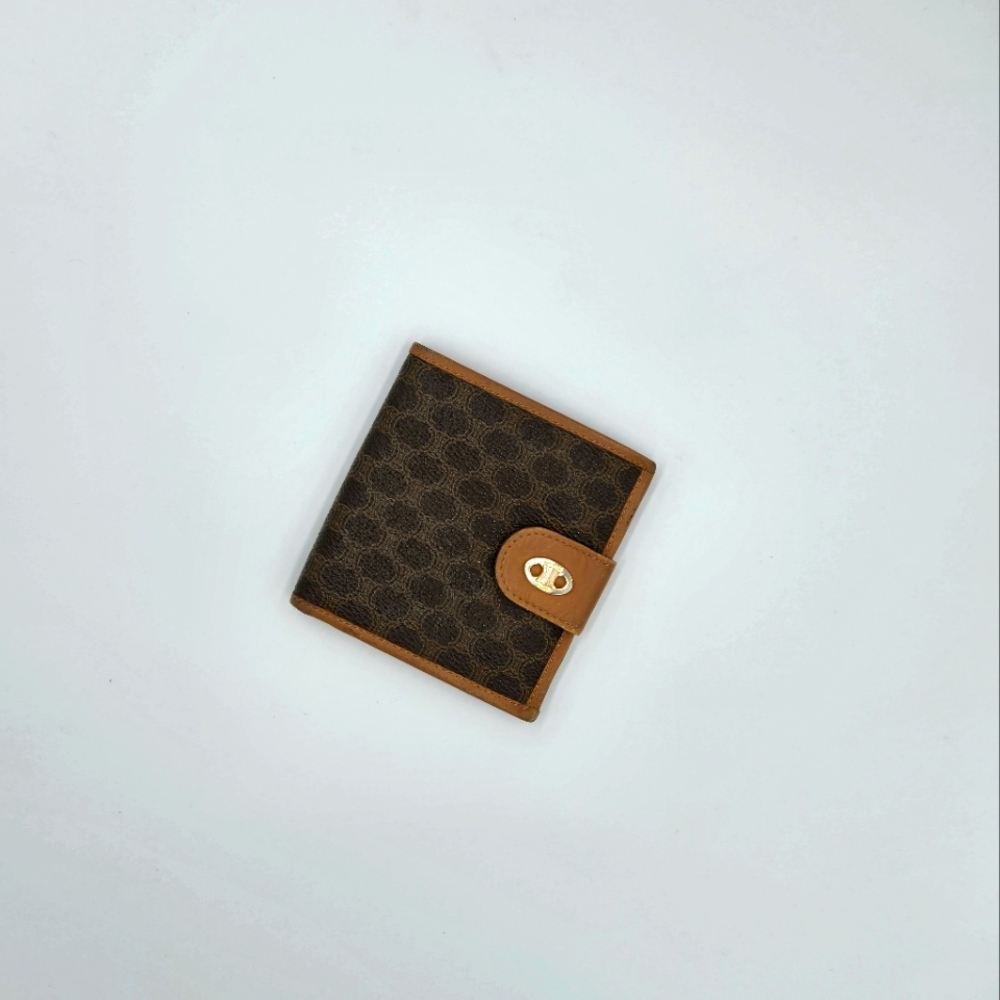 Celine Brown Leather Wallet